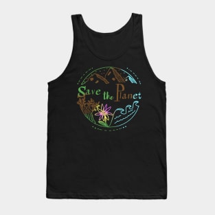 save the planet #1 Tank Top